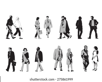 Collection Of Senior Silhouettes