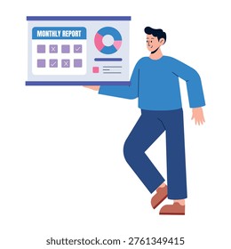 Collection of SEO Flat Style Illustrations

