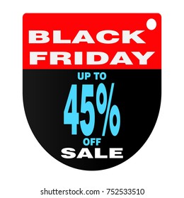 Collection sets of Black Friday Sale : badges and labels