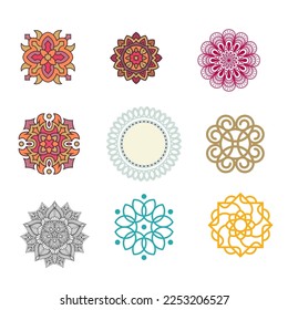 A collection of several vector art in various shapes with attractive colors that you can use for various illustration purposes
