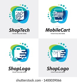 Collection of Shop Logo Design Template