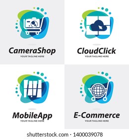 Collection of Shop Logo Design Template