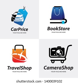 Collection of Shop Logo Design Template