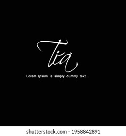 Collection of Signature samples to use in your designs. Vector Illustration