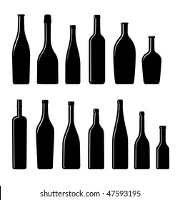 collection of Silhouette bottles