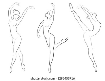 Naked Female Ballet Dancer Stock Images & Vectors | Shutterstock