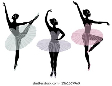 Art Sketched Beautiful Young Ballerina Tutu Stock Vector (Royalty Free ...