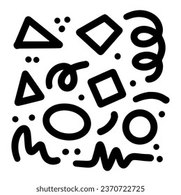 Collection of simple black and white seamless patterns. Suitable for the required design composition