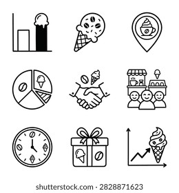 A collection simple line