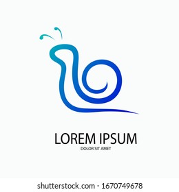 Colección de diseños sencillos de logotipos de conchas