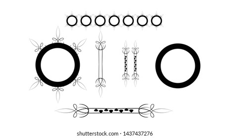 Collection Simple Vector Pattern for Design