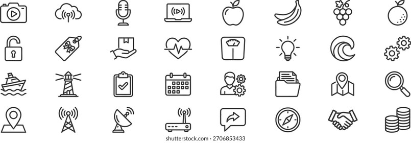 Una colección de líneas elegantes y versátiles ideales para mejorar las interfaces de usuario, presentaciones y materiales de marketing con una estética moderna y minimalista.