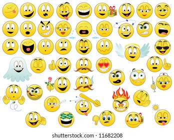 Collection of smiles