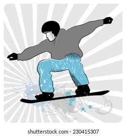 collection of snowboard, skiers
