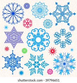 Collection snowflake's
