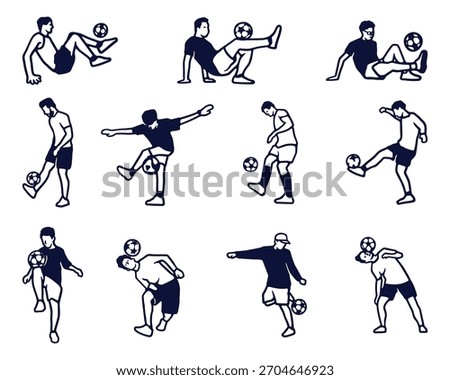 Collection of Soccer Freestyle Ball Control