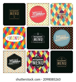 Colección de botones de medios sociales. vector