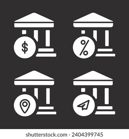colección de una base de iconos sólida con financiamiento para empresas