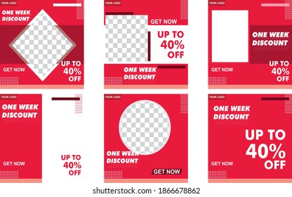 COLLECTION OF SOME SOCIAL MEDIA POST TEMPLATES FOR YOU WHO WANT TO SELL THROUGH SOCIAL MEDIA