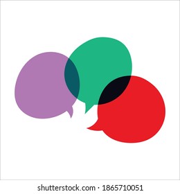 Collection of speech bubbles and dialog balloons Doodle Hand drawn vector collection.
