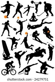 collection of sport vector