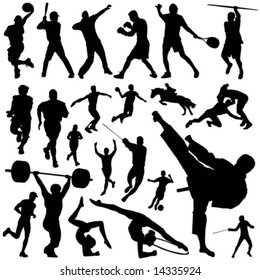 collection of sports vector