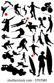 collection of sports vector 3