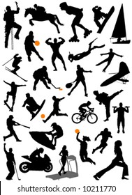 collection of sports vector 5