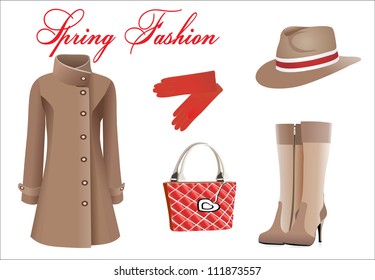 collection spring clothes
