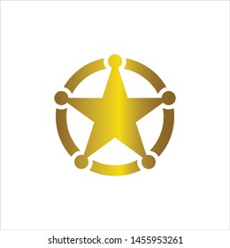 collection of Star color vector logo, Star Abstract color icon