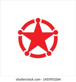 collection of Star color vector logo, Star Abstract color icon