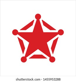 collection of Star color vector logo, Star Abstract color icon