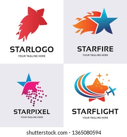 Collection of Star Logo Design Template Inspiration
