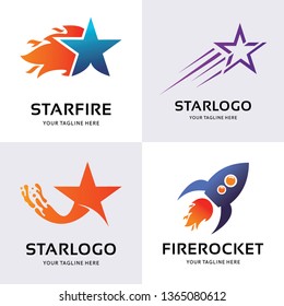 Collection of Star Logo Design Template Inspiration