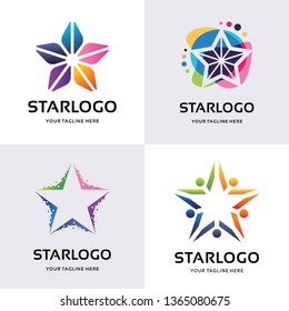Collection of Star Logo Design Template Inspiration