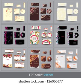 Collection Stationery design