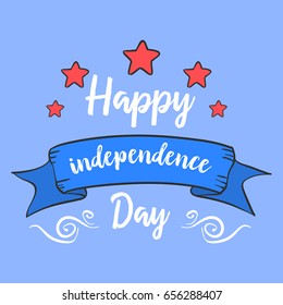 Collection stock celebration independence day