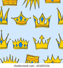Collection stock crown pattern style
