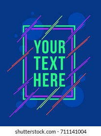 Collection stock design frame art graphics