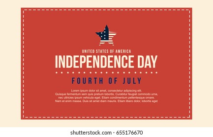 Collection stock of independence day background