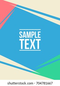 Collection stock pattern style abstract background