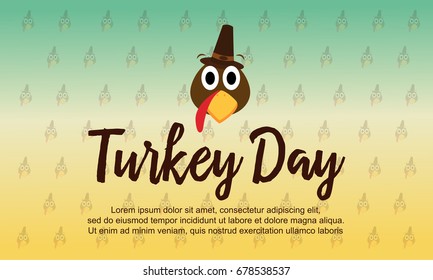 Collection stock Thanksgiving theme background