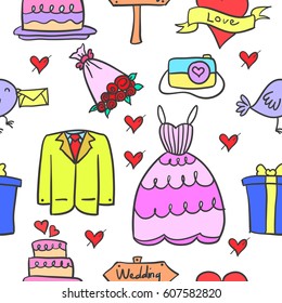 Collection stock of wedding element style design