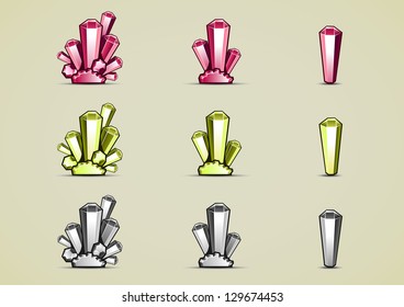 collection of stones