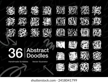 collection of street graffiti lines