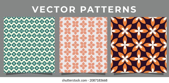 Collection of striped seamless geometric patterns, Prada Geometric Print pattern, Set of vector geometric textures. Collection of seamless patterns