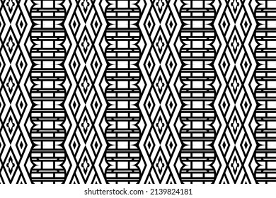 Collection of striped seamless geometric patterns. black and white colors texture element. Digital backgrounds.