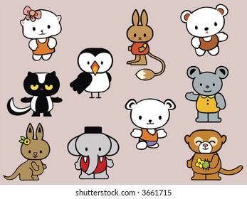 collection of stuffed animal toys for kids