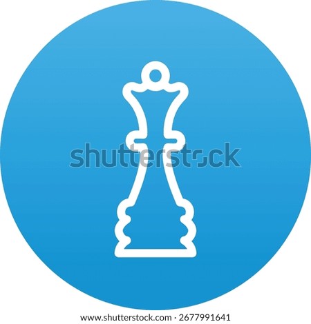A collection of stylized chess icons, featuring distinct pieces like the king, queen, rook, bishop, knight, and pawn, presented in a clean, modern graphic style.