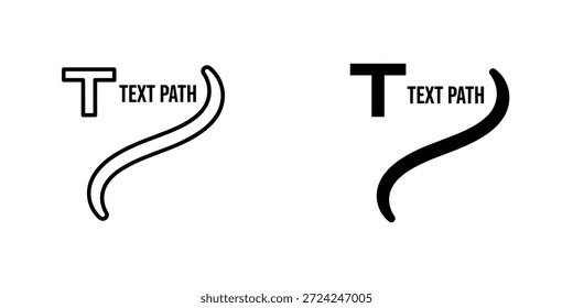 Colección de diseños de trazado de texto estilizados, con Elementos de tipografía modernos y artísticos. Ideal para Diseño gráfico, Diseño web y proyectos de arte digital.